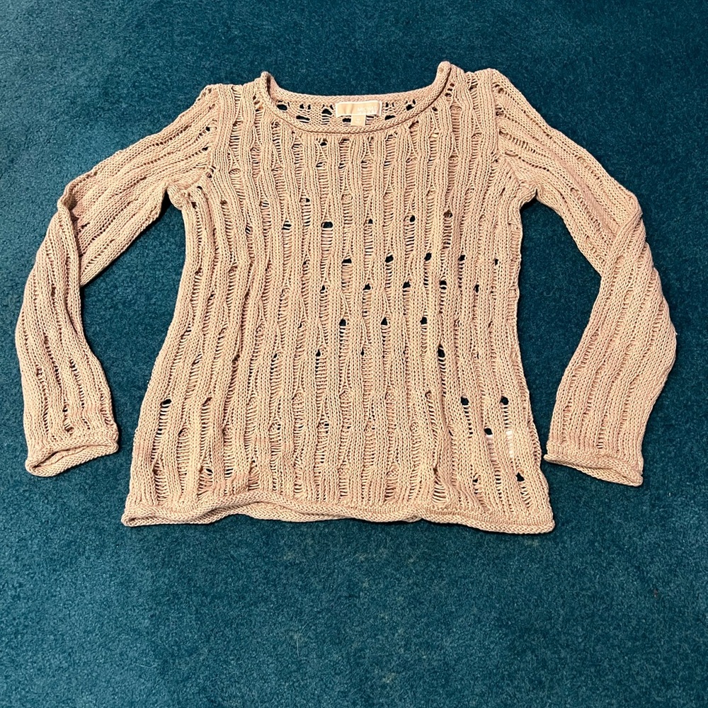 Michael Michael Kors open mesh sweater